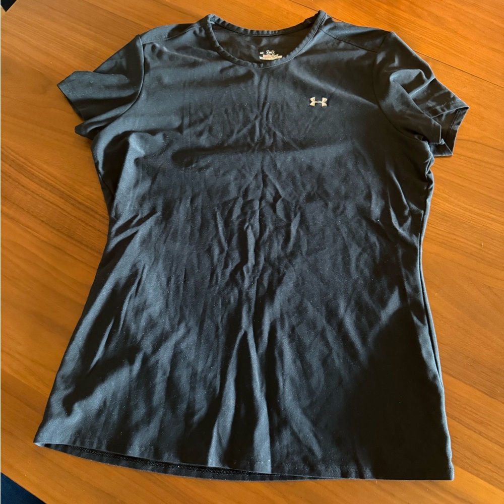 Under Armour Women's Black Short Sleeve Tee